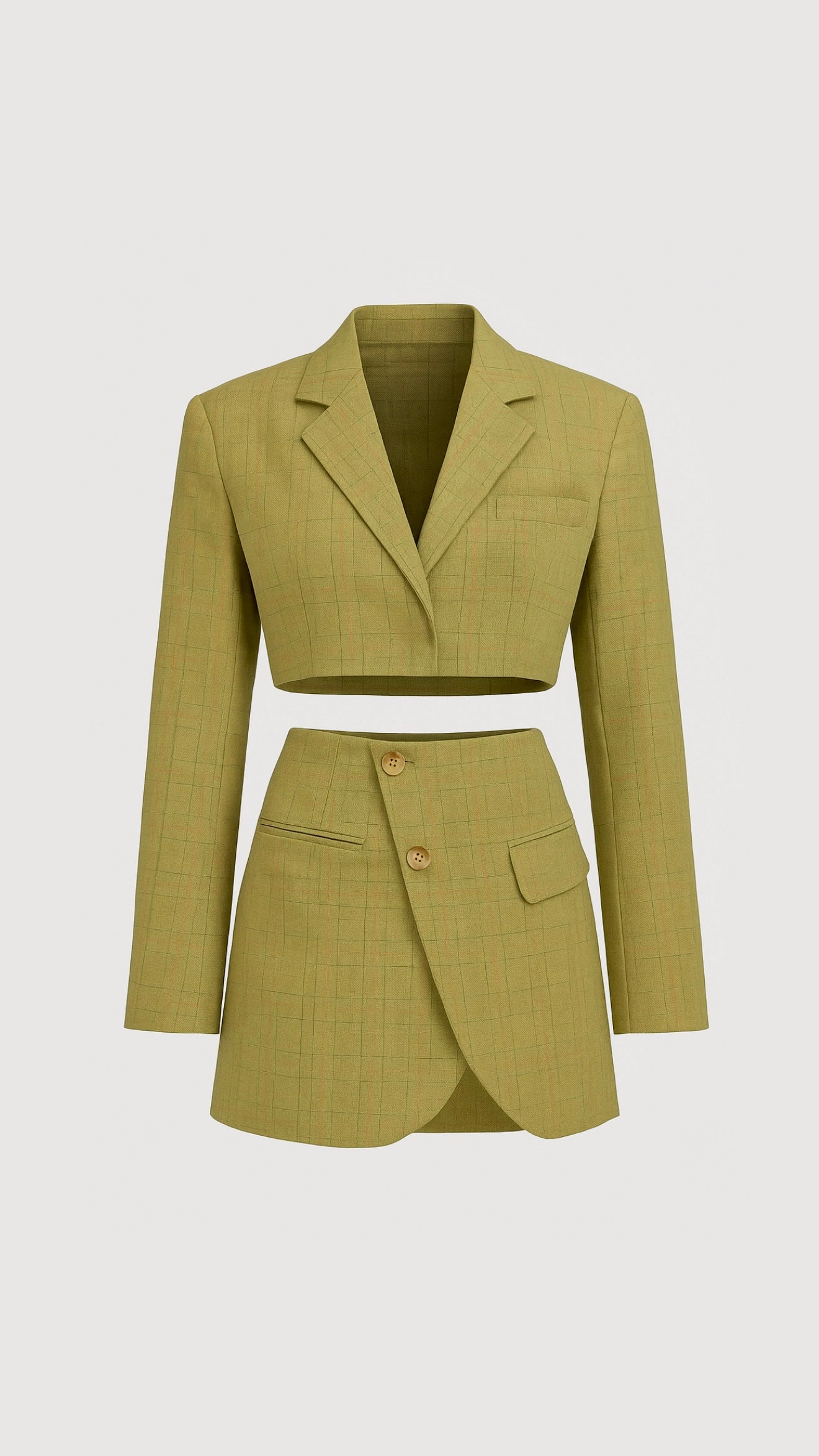SUIT “COGNAC DIAMOND”