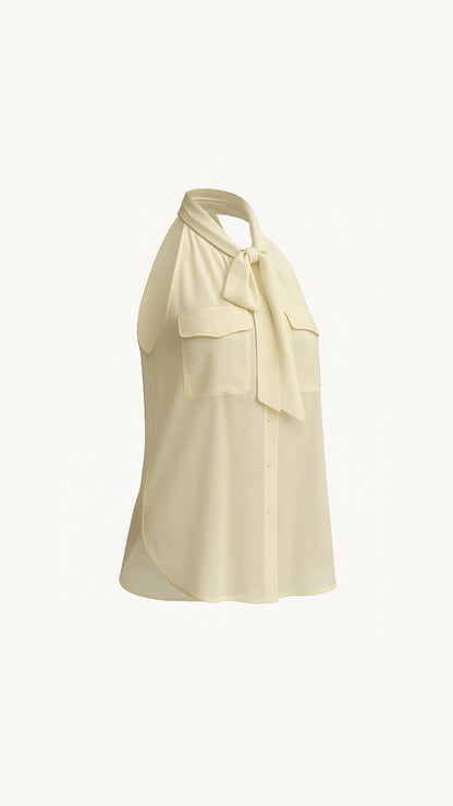 SILK SHIRT “IRISH BUTTER”