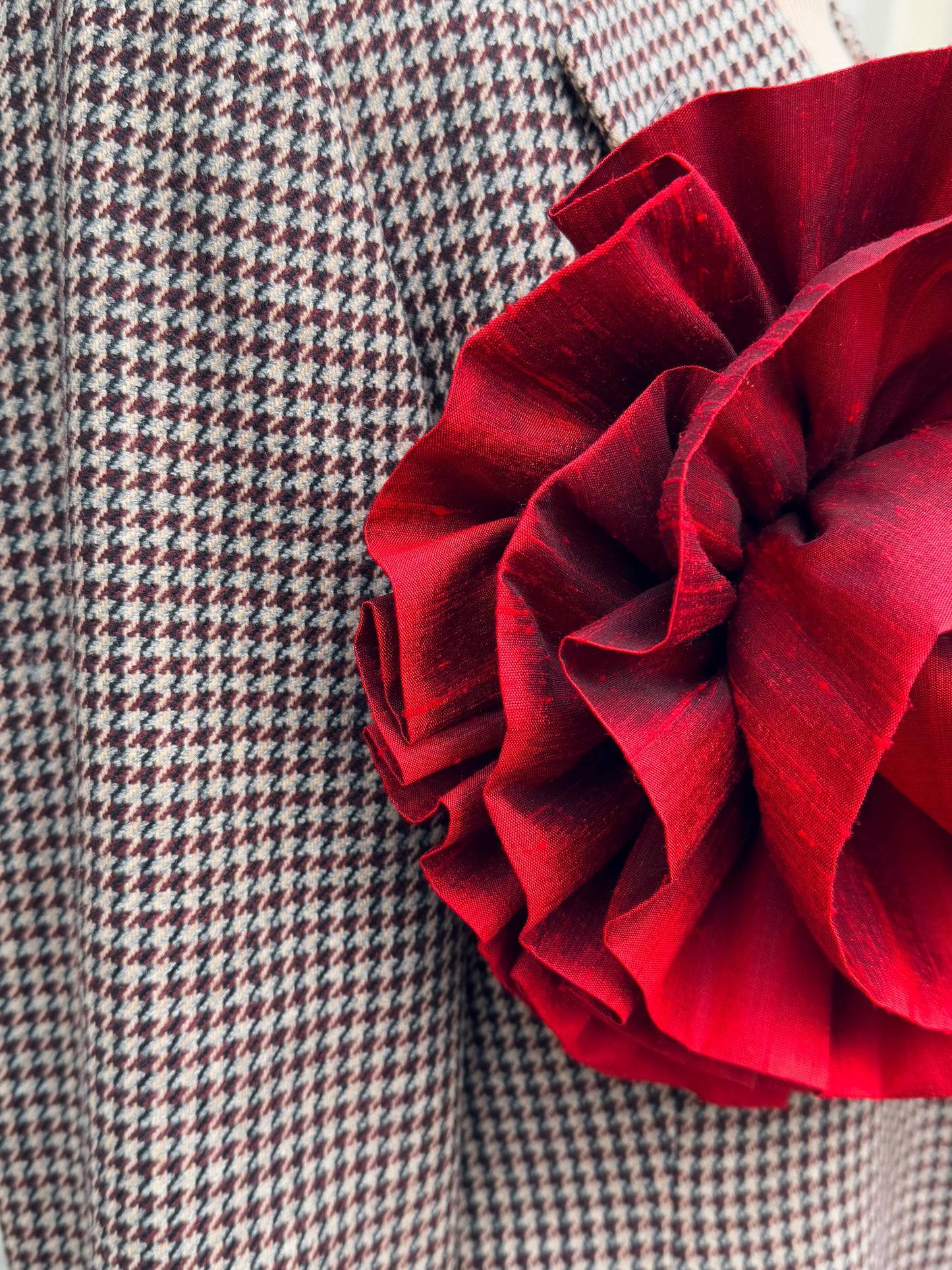 FITTED BLAZER “RED MOON”