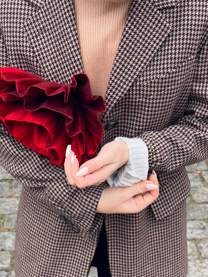 FITTED BLAZER “RED MOON”